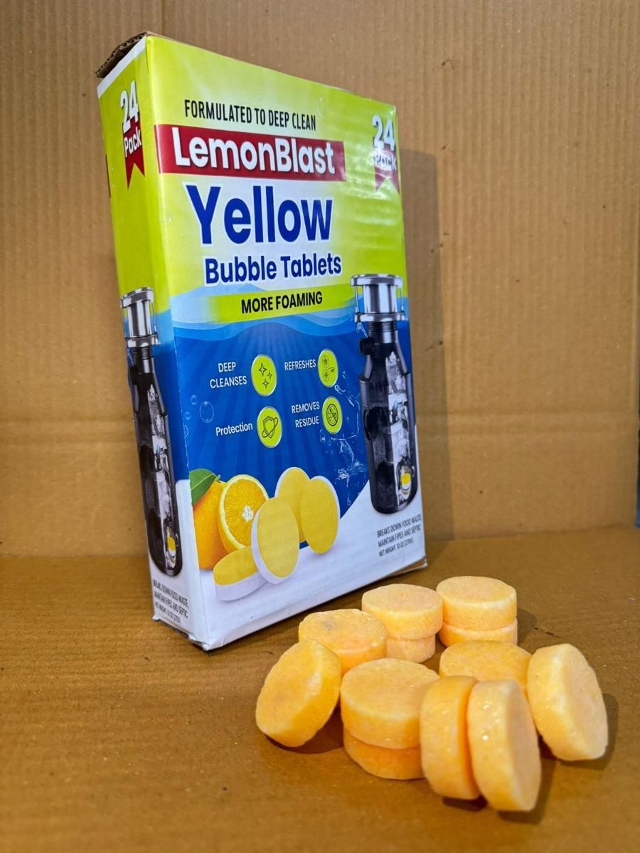 LemonBlast™ Deep Cleaning Bubble Tablets